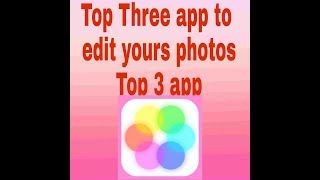 Top 3 App to edit photos screenshot 4