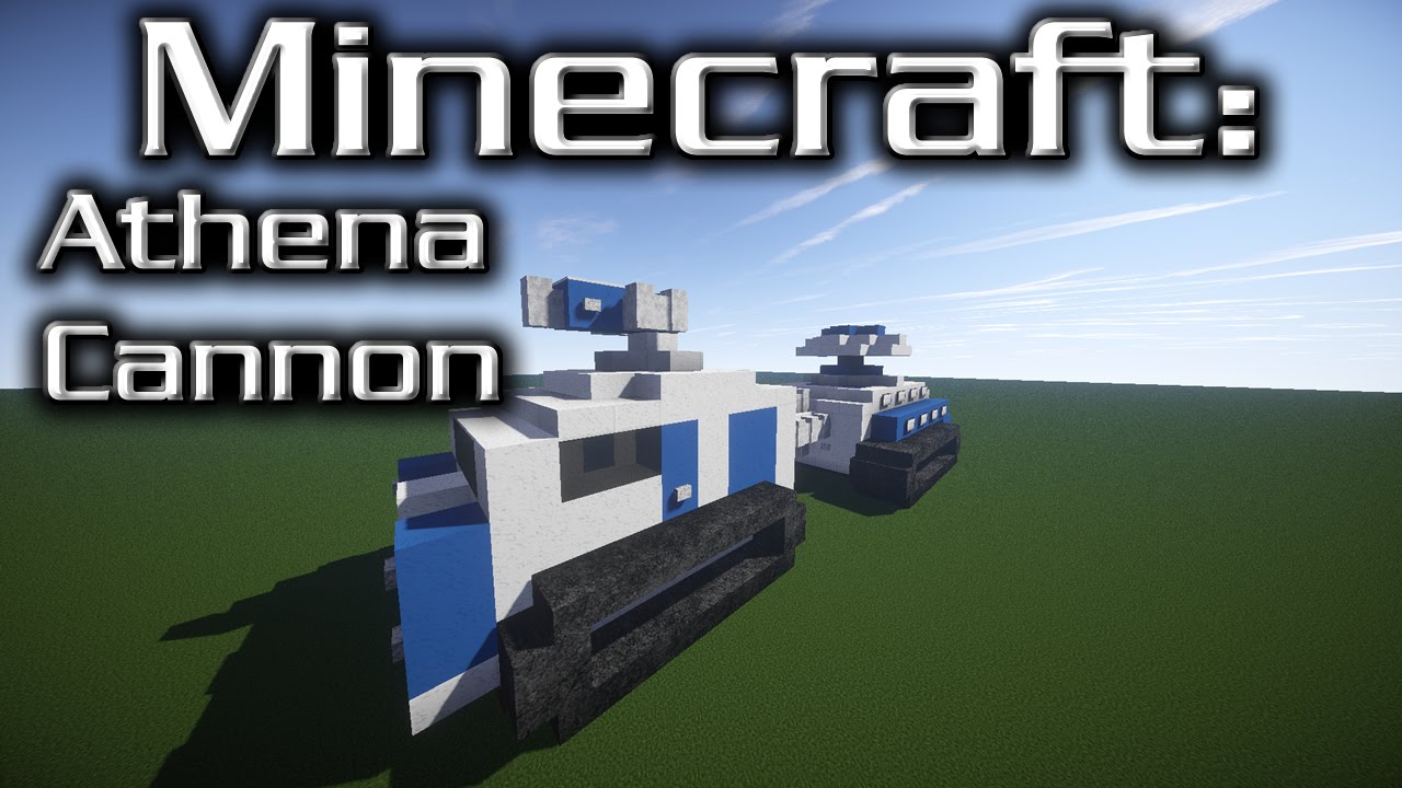 Minecraft Ra3 Minecraft: Red Alert 3: Athena Cannon Tutorial - YouTube