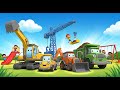 Adventure Diggers: Building a Fun Playground! | Crane, Dump Truck, Backhoe, Excavator, Bulldozer Mp3 Song