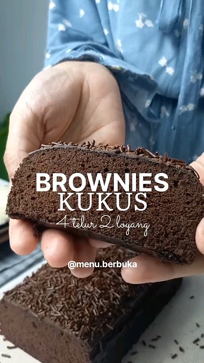 Resep Brownies Kukus 4 Telur #shorts #brownieskukus #resepkue #resepcemilan