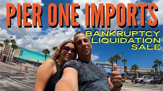 Pier One Imports Going Out Of Business Bankruptcy Liquidation Sale -  We Bought Their Shelving!