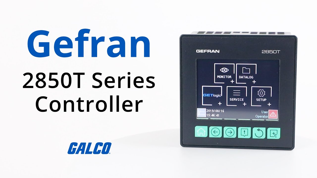 Gefran's 2850T Multifunction Controller