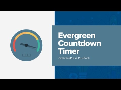 OptimizePress PlusPack Evergreen Countdown TImer