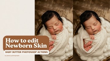 How to Retouch Newborn Baby Skin in Photoshop Quick Tutorial