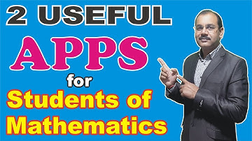 Useful Free Apps which can help for Maths Students