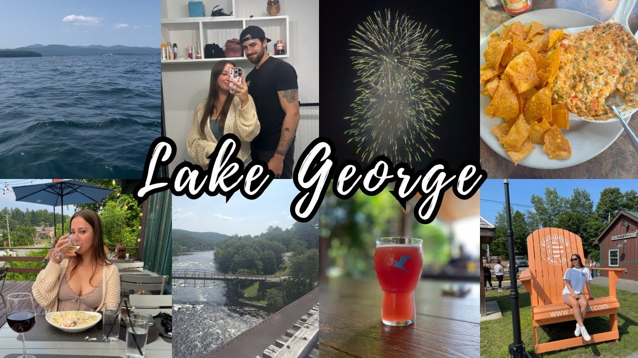 TRAVEL VLOG: LAKE GEORGE, NY | My 24th Birthday, Jet-Skiing, Hadley ...