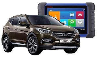 Hyundai Santa Fe/ Add key/ Autel im508