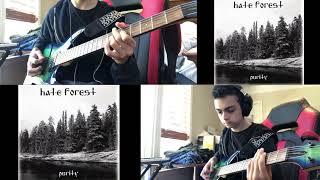 Hate Forest   The Immortal Ones short guitar cover