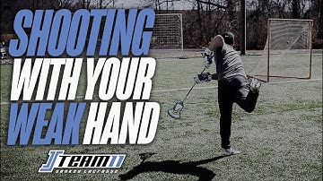 Shooting With Your Weak Hand - Team 11 Lacrosse Tips with Joey Sankey