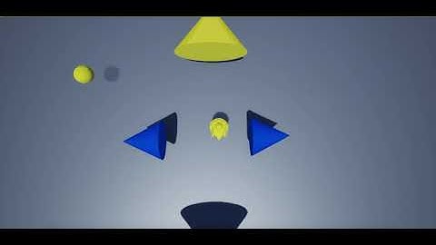 My map in twin stick shooter on ue4