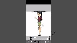 Would Heather survive my school dress code #tdi #totaldrama #totaldramaworldtour #heather #ibispaint