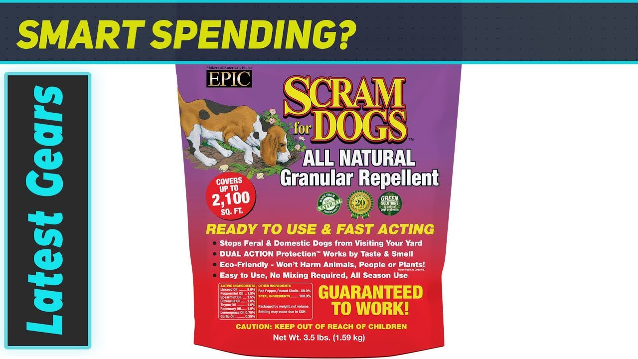 Dog Scram Repellent: Most Effective Dog Repellent?