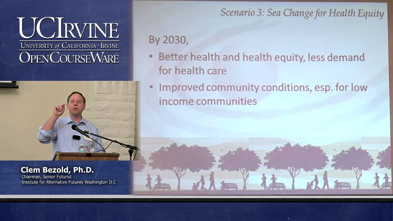 Public Health Seminar. Public Health 2030: A Scenario Exploration, Clem Bezold, Ph.D.