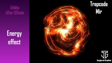 #Day 86/100 Energy Effect | Adobe After Effects Tutorial | Trapcode Mir