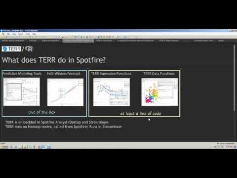 TERR in Spotfire