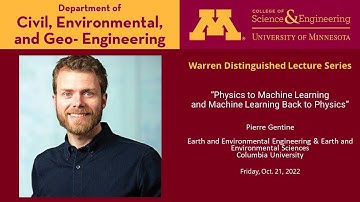 Physics to Machine Learning and Machine Learning Back to Physics