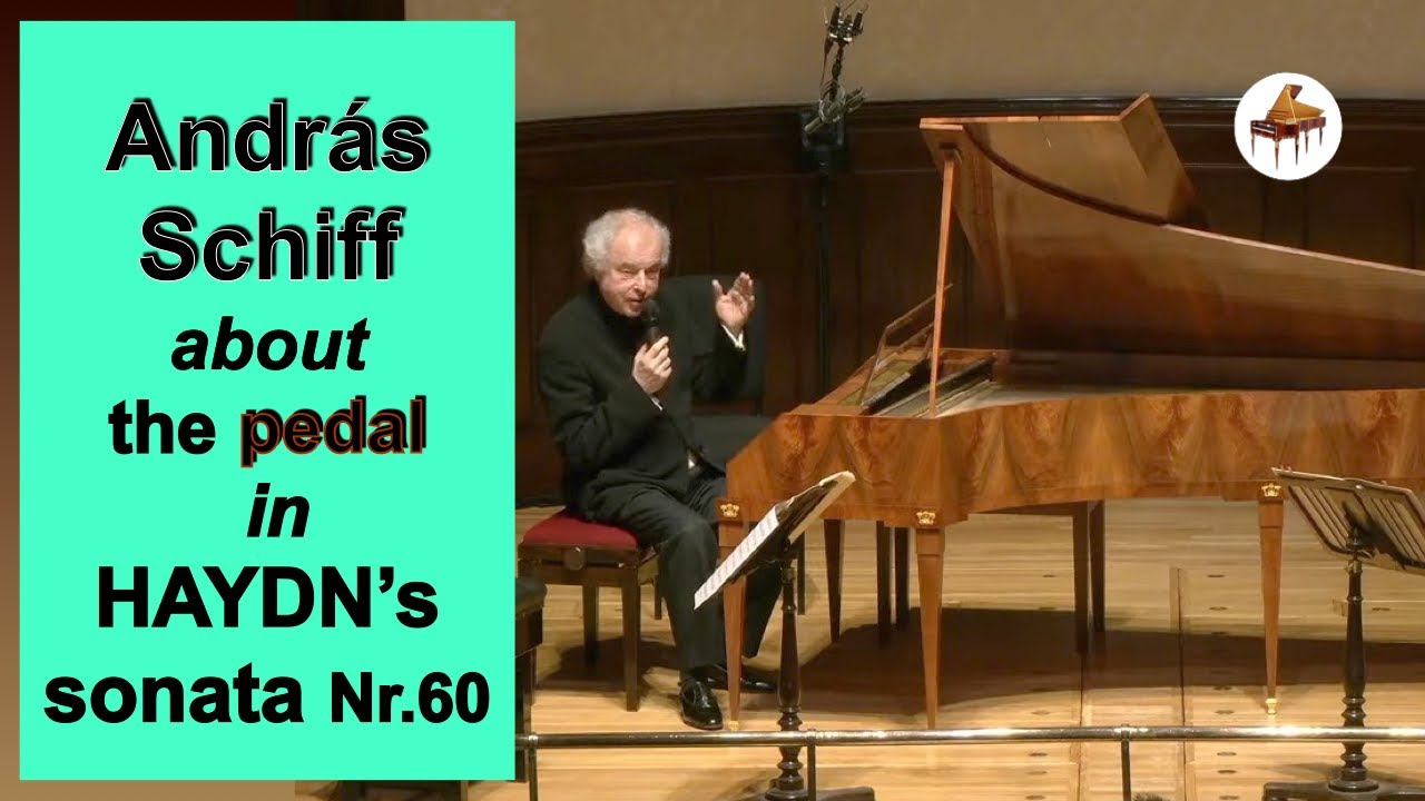 Andras Schiff talks about the pedal use in Haydn Sonata Nr.60 Hob.XVI:50 C dur on McNulty Walter