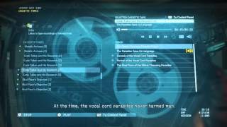 Metal Gear Solid V: The Phantom Pain Part 296-Code Talker And His Research Cassette Tape #4 Part 1
