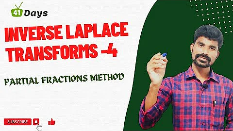 Inverse Laplace Transforms || Partial fractions method