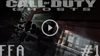 Call of Duty: Ghosts FFA Gameplay - 12-6  on Freight (Xbox 360 720p60)