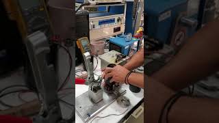 Magnetizing stator assembly for DC motor