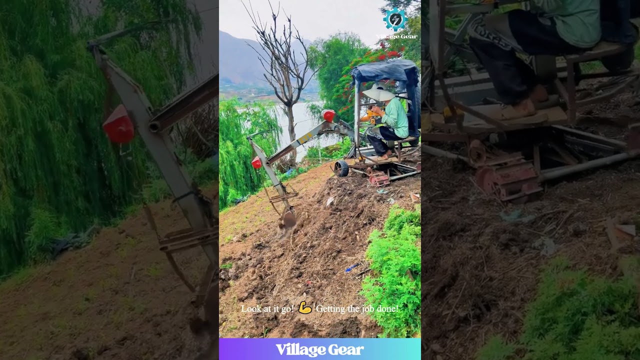 These DIY Excavators Are Some Next Level Redneck Engineering! 😂 I'm Impressed and Amused! 