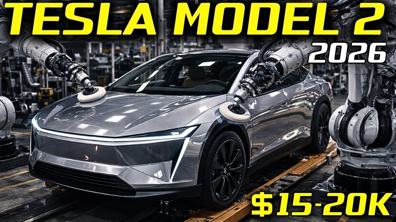 Tesla Model 2 2026 Release Date! Senior Edition $15–20K gigacasting + in-house batteries