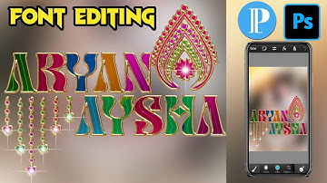 golden glass font || new glass font editing 2022 | nam design in pixellab Ps tuch on Android