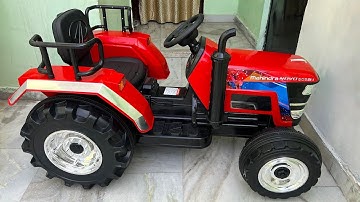 RC Mahindra Tractor Unboxing & Testing | Remote Control Ride on Tractor 🔥🔥