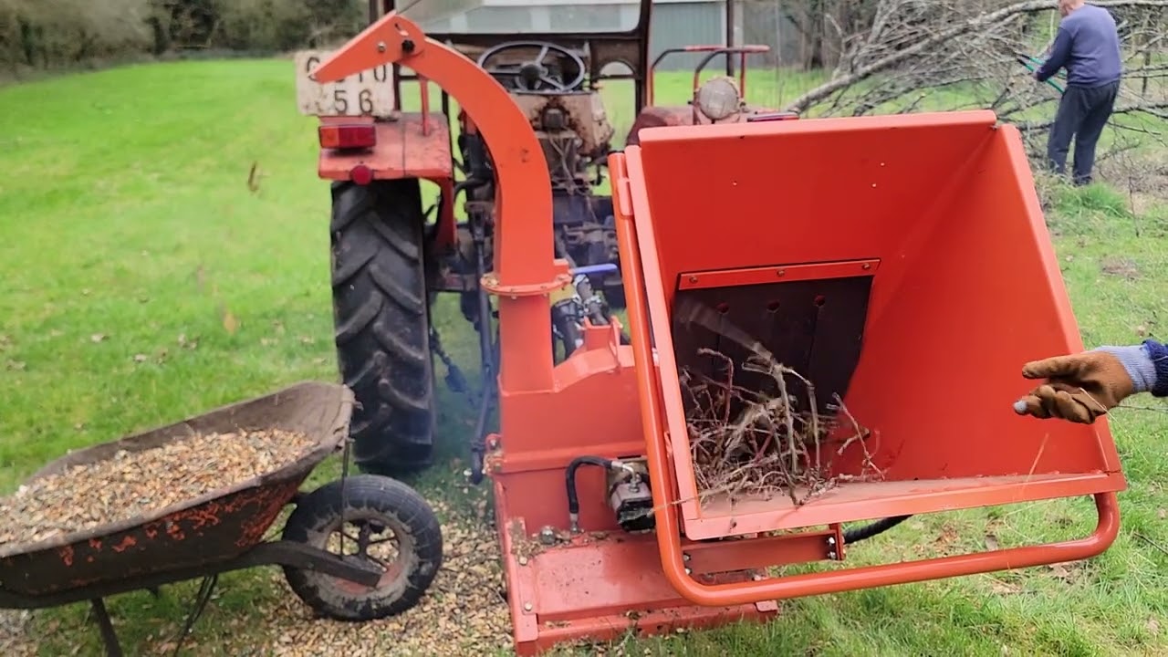 same italia 35 avec broyeuse de  branches