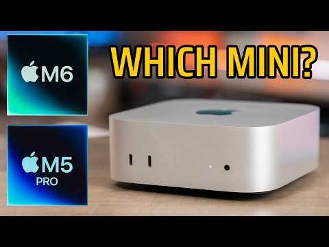 M6 Mac mini vs M5 Pro: Which One Should You Buy?