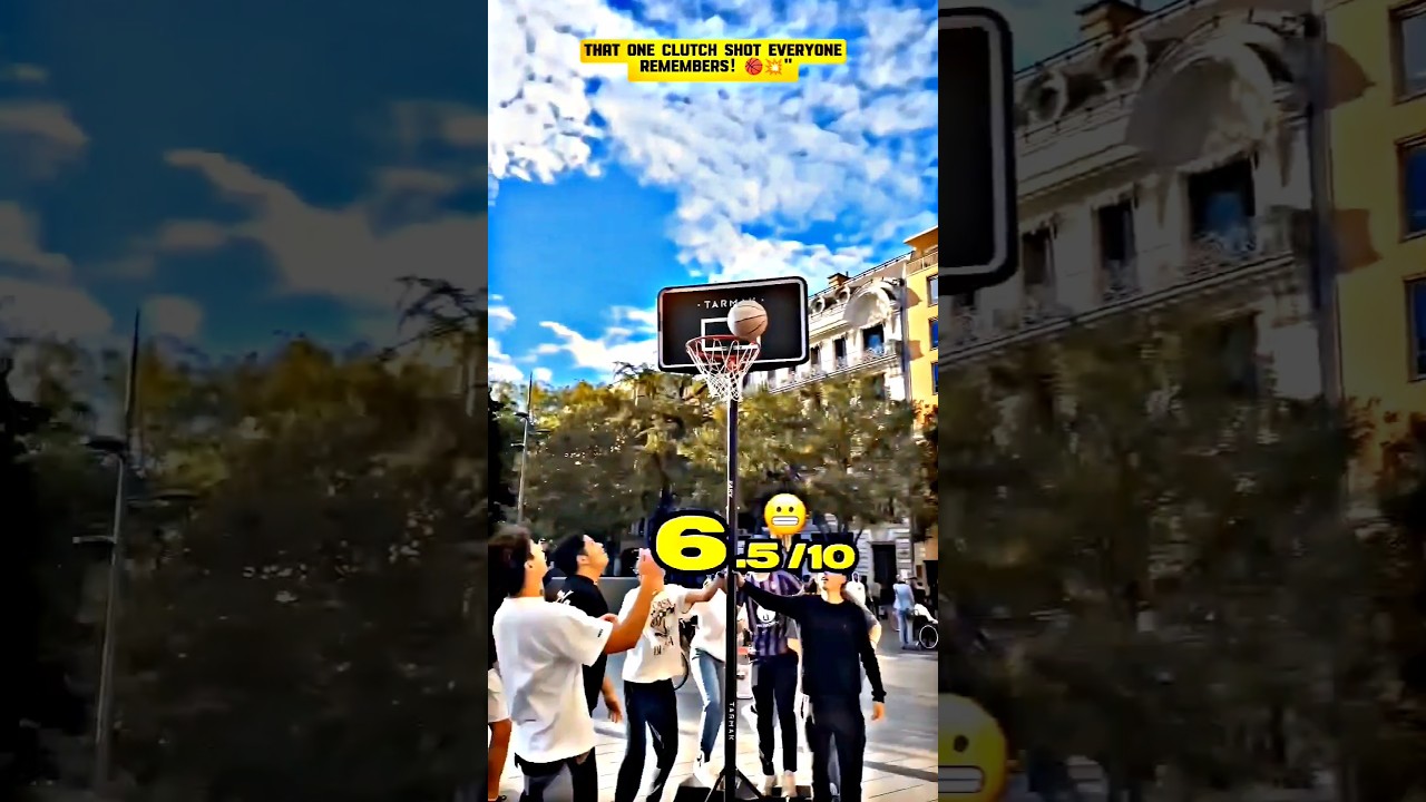 “Epic Clutch Basketball Shot That Shocked Everyone! 🏀😱” 