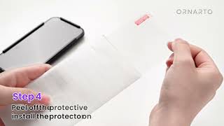 Ornarto Screen And Camera Protector Installation Guide