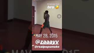 Young Pop Smoke Slap Boxing