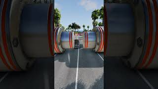 Cars &amp; MC Queen vs Chained Hydraulic Crush - BeamNG.drive