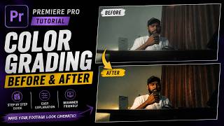Make Your Footage Cinematic in Premiere Pro 🔥 Color Grading Tutorial (Tamil)