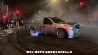 Truck spittin flames! SF lit! Sideshows In The Bay #46