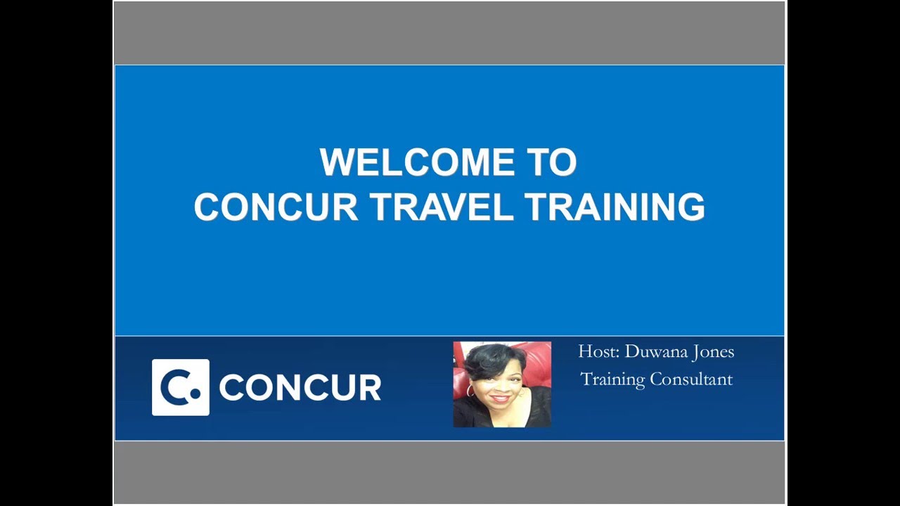 ucr concur travel training