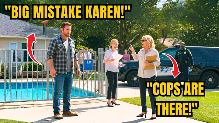 HOA Karen Called the Cops When I Denied Pool Access — She Had No Idea What I Had Waiting