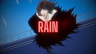 Do you know how I hate the rain? Ichigo x Zangetsu x Kenpachi x cristalbeach - nuclear
