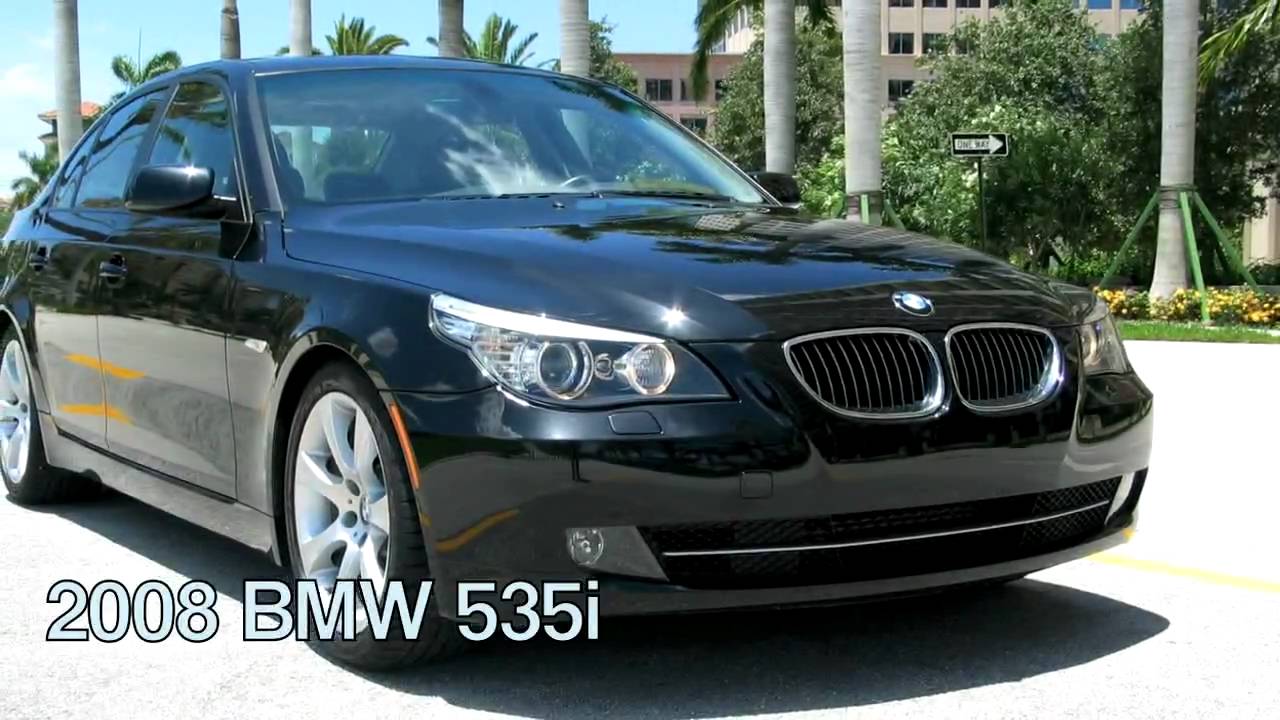 08 Bmw 535i Black Sapphire Metallic 339 Youtube