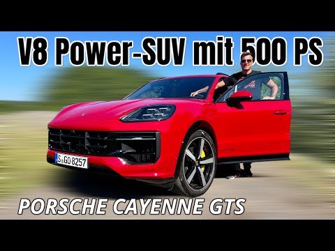 Youtube Porsche Cayenne GTS: V8 mit 500 PS im Test! Facelift | 2024 video Porsche