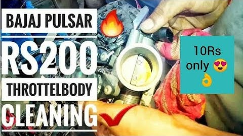 pulsar Rs 200 Fuel injector n Throttle body clean for Missing problem solution for ktm n all fi bike
