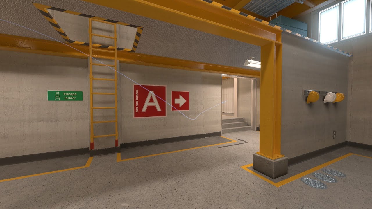 Nuke Rafters CS2 de_nuke Flash Rafters to Hut - YouTube