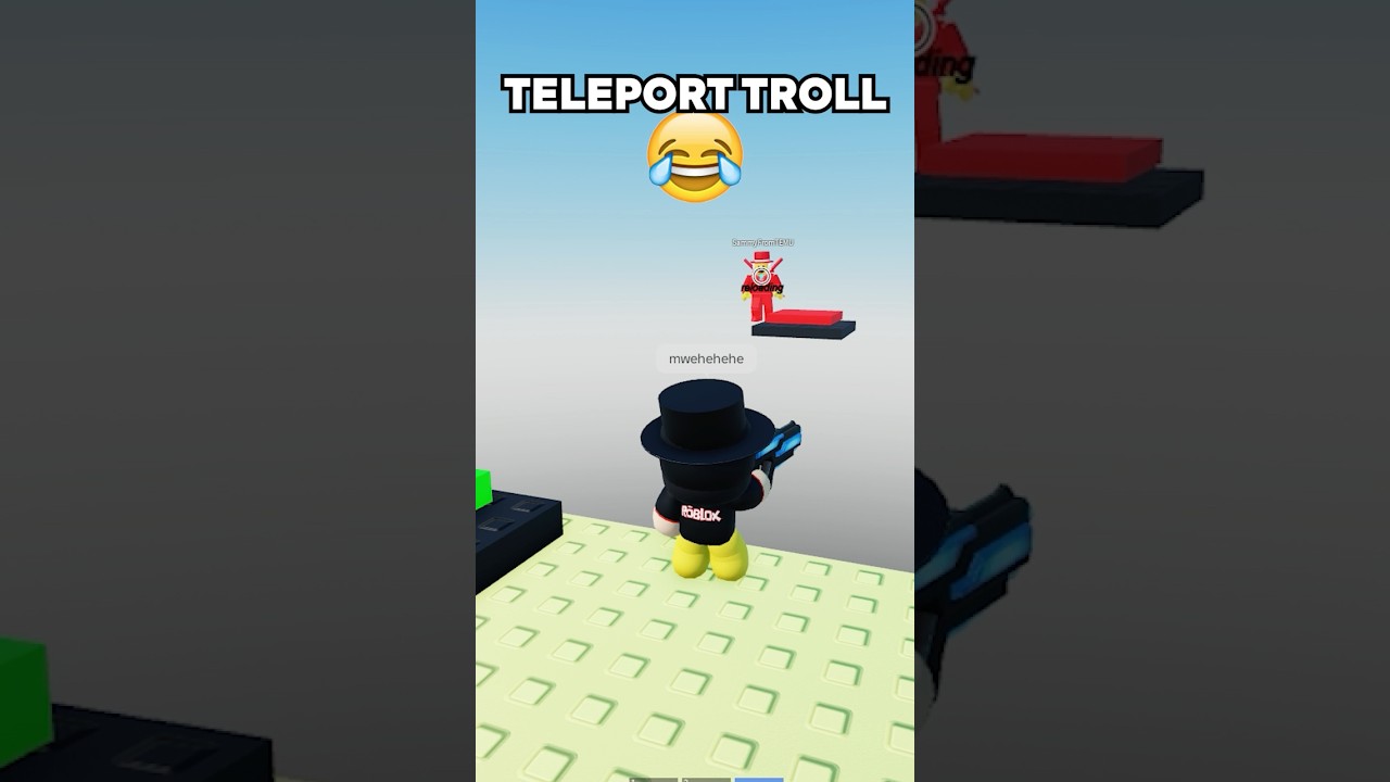 Телепортирующийся тролль Сэмми 😂