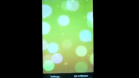 IOS Live Wallpaper v.1.0.0 Demo Video