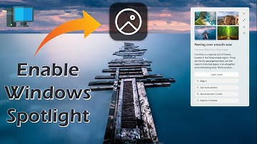 Windows Spotlight inschakelen in Windows 11