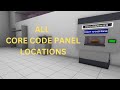 All core code terminal locations  nbtf roblox