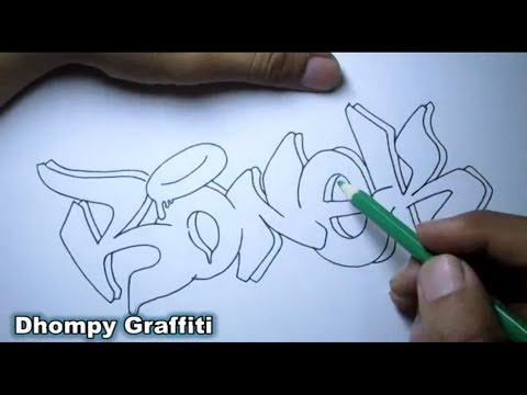 Video: Cara Melukis Grafiti Pada Sehelai Kertas