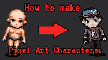 How to make Pixel Art Characters! - [Part 1]